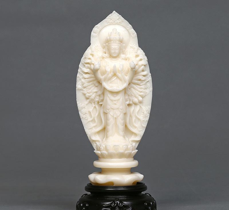 厂家批发 高20.5cm树脂工艺品千手观音摆件4973